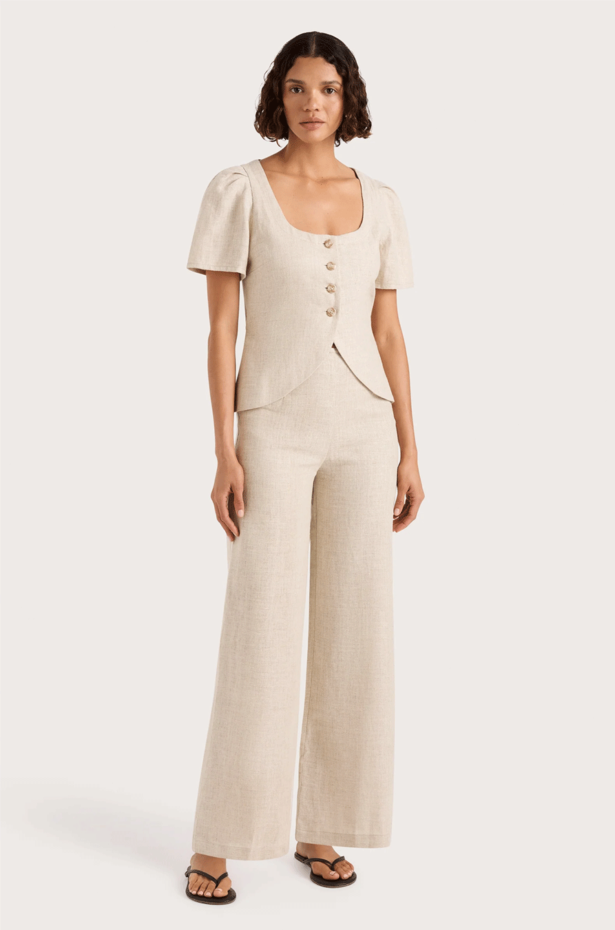 The Elan Trousers - Natural 