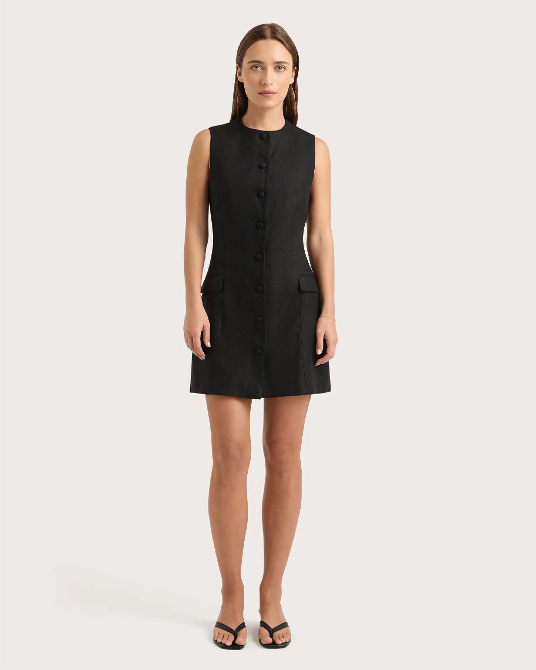 Jane Mini Dress - Black