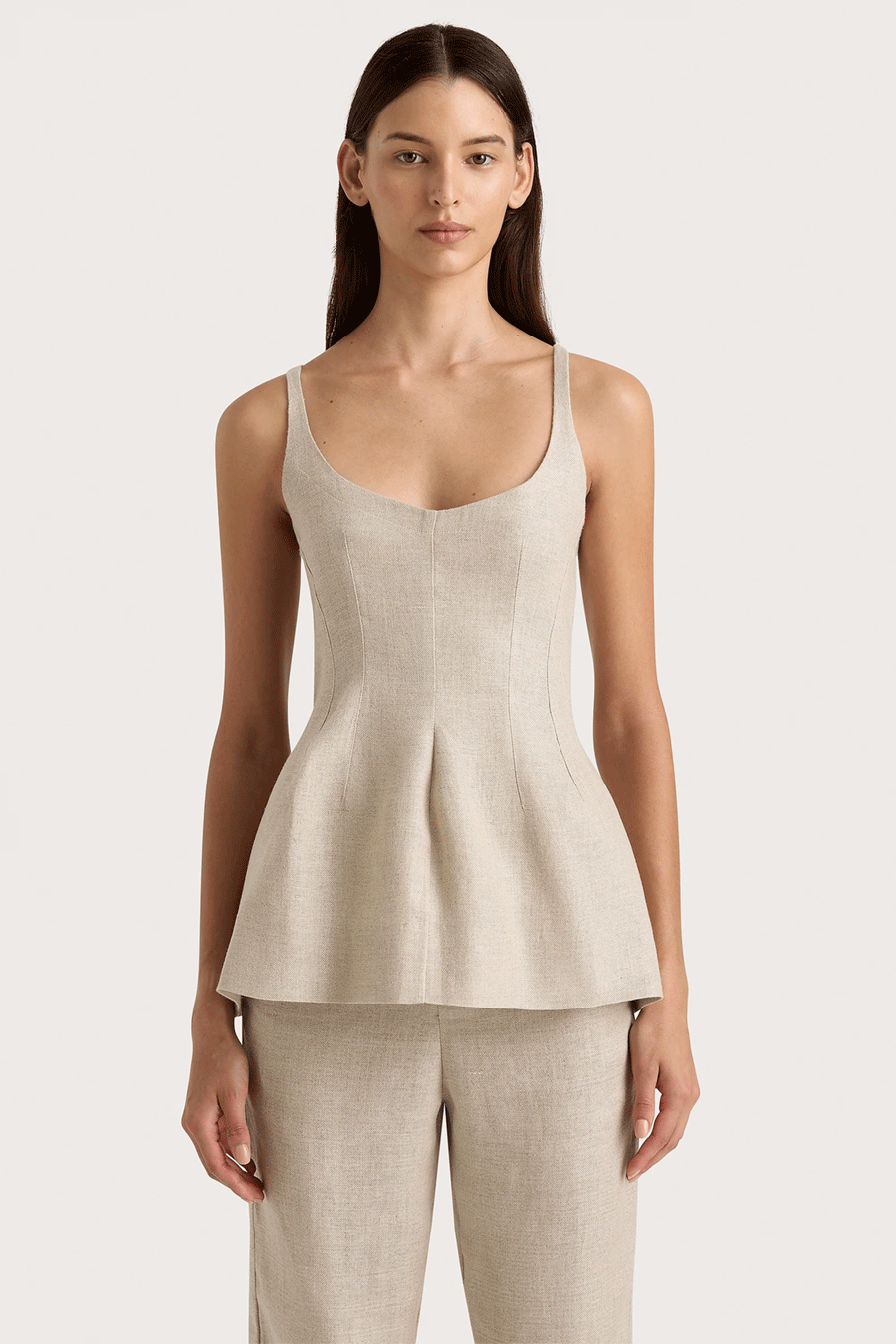 June Days Top - Oatmeal